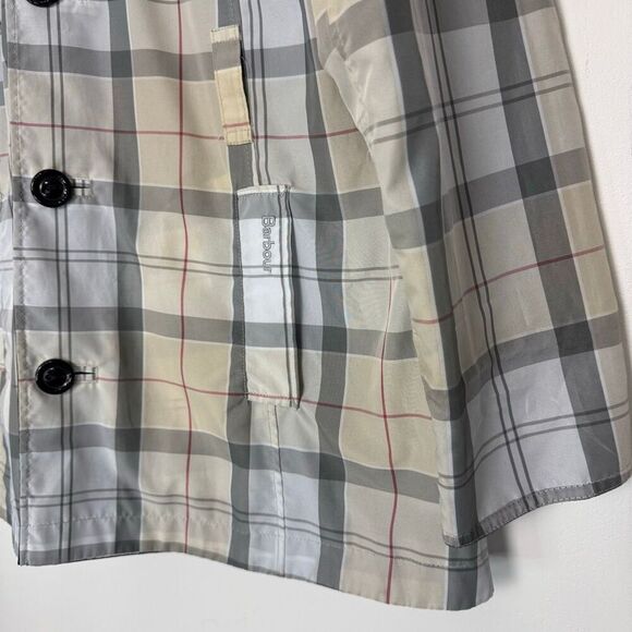 Barbour Navy Blue Reversible Trench 8 - Picture 6 of 8